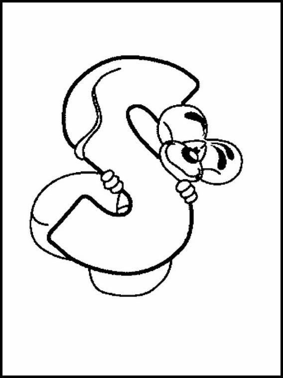 Attività per bambini Alfabeto dei bambini con disegni 223 Alfabeto dei bambini con disegni 223