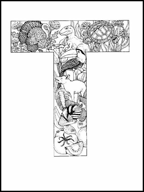 Attività per bambini Alfabeto dei bambini con disegni 61 Alfabeto dei bambini con disegni 61