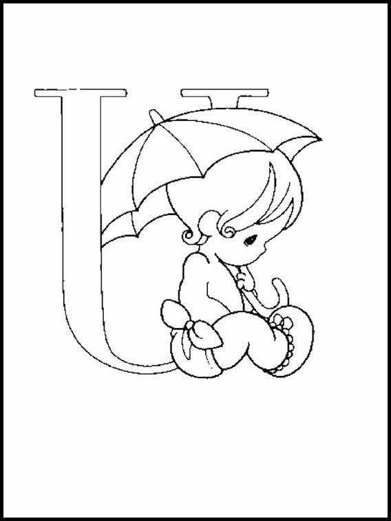 Attività per bambini Alfabeto dei bambini con disegni 79 Alfabeto dei bambini con disegni 79
