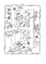 Alfabeto dei bambini con disegni146