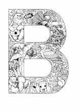 Alfabeto dei bambini con disegni35