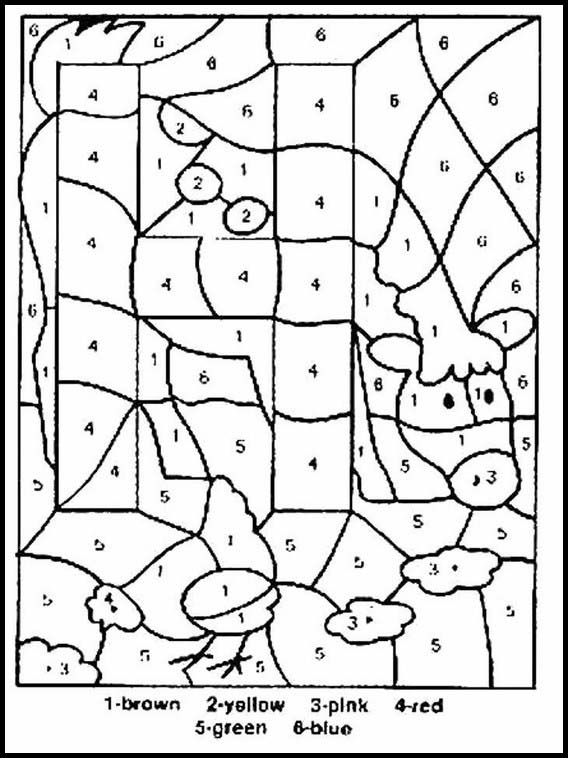 Dipingere le zone indicate 14