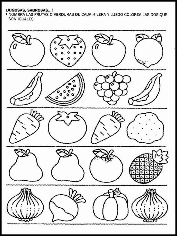 Attività per bambini Logic-Disegni per imparare lo Spagnolo 43 Logic-Disegni per imparare lo Spagnolo 43