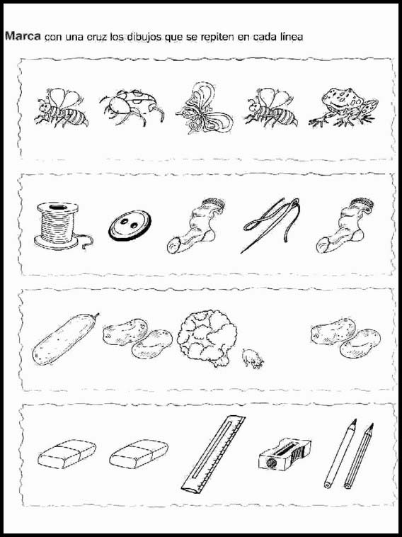 Attività per bambini Logic-Disegni per imparare lo Spagnolo 71 Logic-Disegni per imparare lo Spagnolo 71