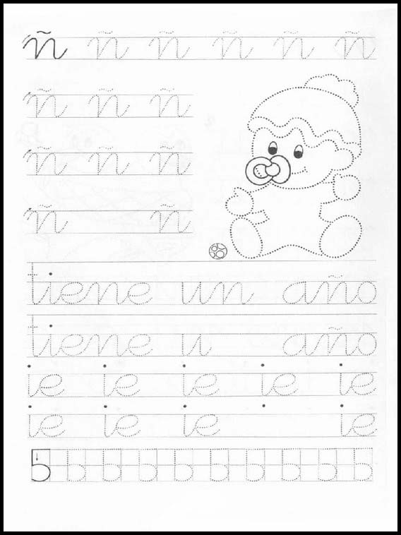 Attività per bambini Unisci i punti. Imparare lo Spagnolo 3 Unisci i punti. Imparare lo Spagnolo 3
