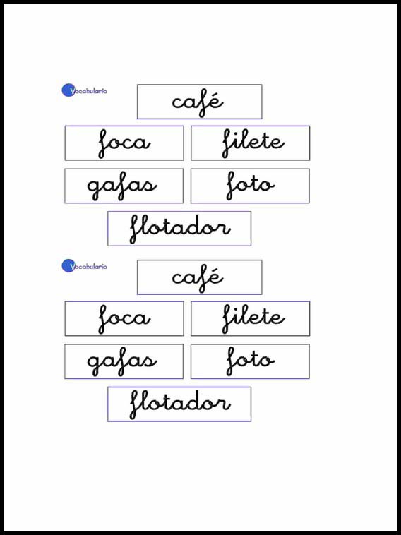 Vocabolario per imparare lo Spagnolo 6