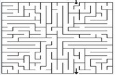 Oppgaver for Barn Labyrinter Labyrinter