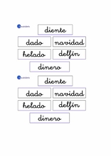 Vokabular for å lære Spansk4