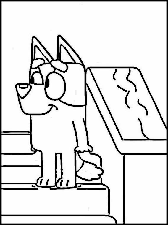 Dibujos para Dibujar Bluey 5 online