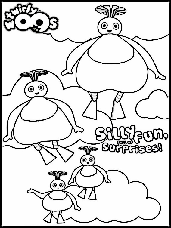 Colouring Twirlywoos 3 online