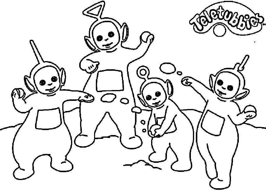 Colouring Teletubbies 8 online