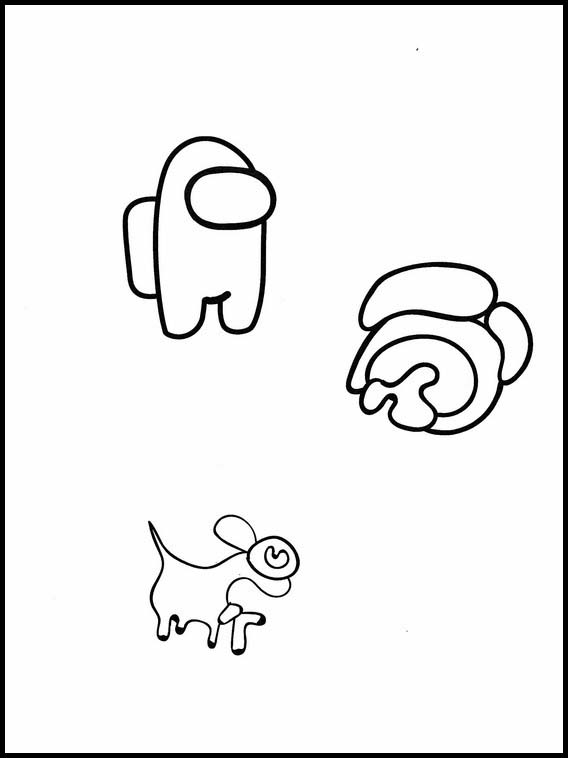 62 Among Us Pet Coloring Pages  Best HD