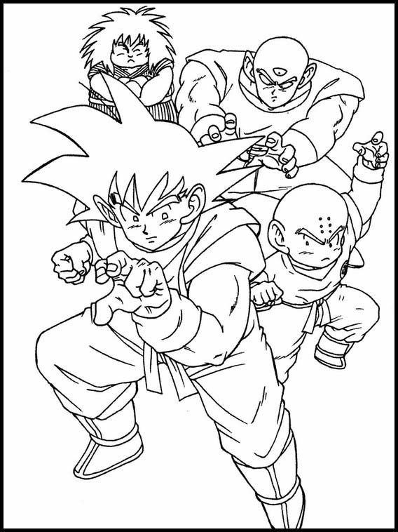 Anime Free Printable Coloring Pages 21