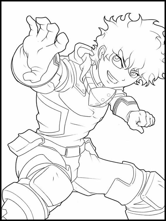 63 Anime Boy Coloring Pages Printable  Latest HD