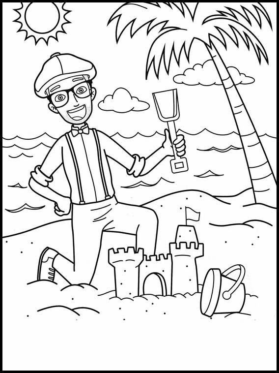 Dibujos Faciles Blippi 27