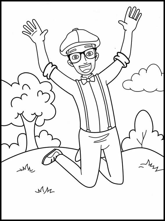 Dibujos Bonitos Blippi 35