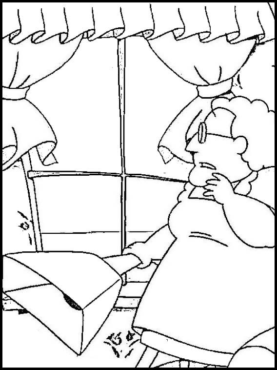 Courage The Cowardly Dog Coloring Pages 13