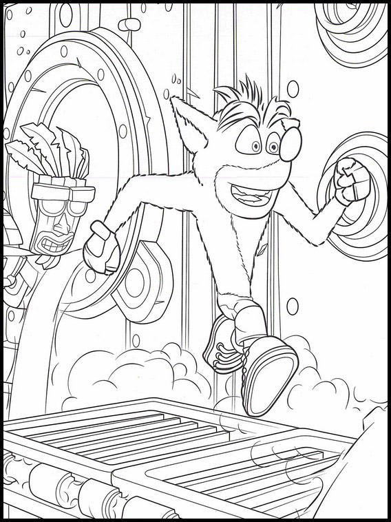Dibujos para Dibujar Crash Bandicoot 28