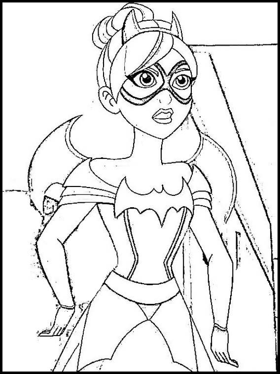 DC Super Hero Girls Printable Coloring Book 19