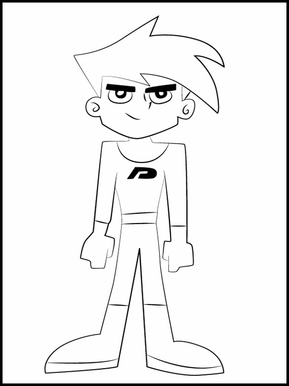 Tegninger til Print Danny Phantom 7 Danny Phantom 7