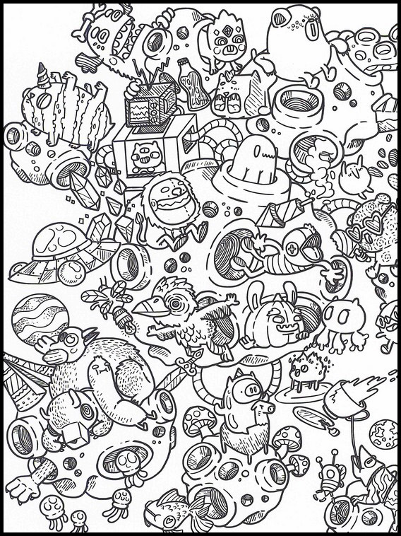 Doodles dans l'espace 29