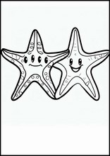 Морские звезды - Животные3