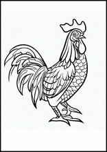 Roosters - Animals3