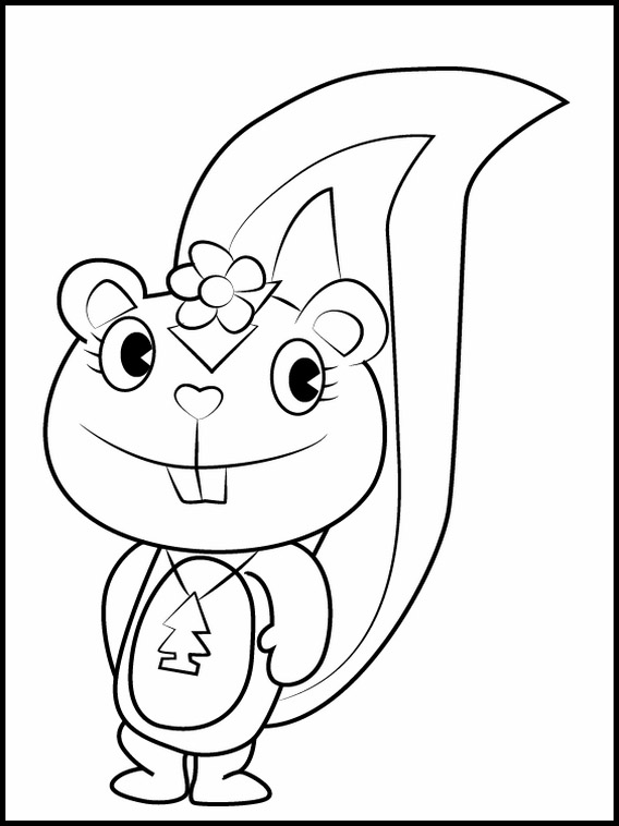 Dibujos Faciles para Dibujar Happy Tree Friends 2