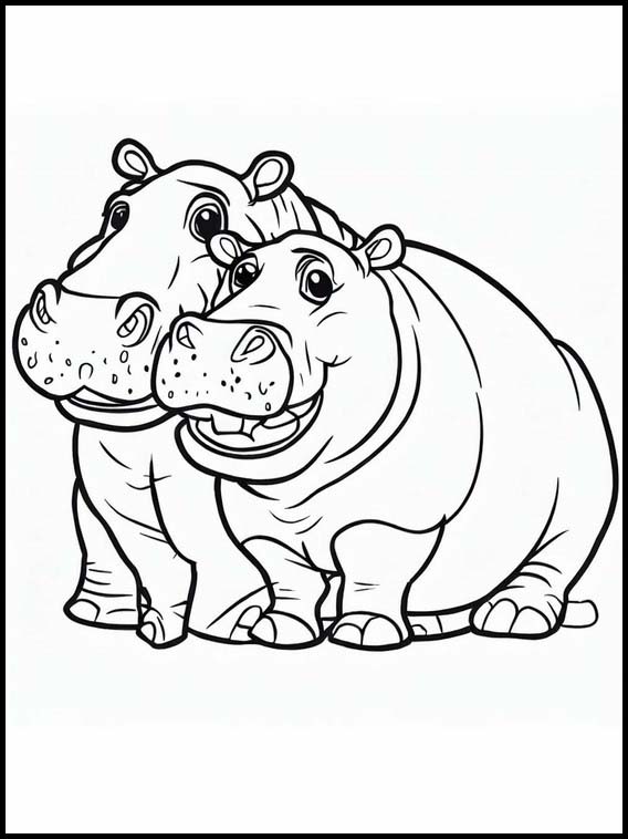 Hipopotamos - Animales 1