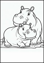 Hippopotames - Animaux2