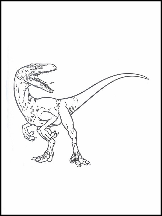 coloring pages jurassic world 1