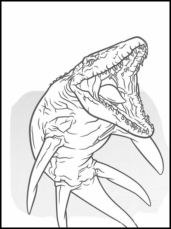 Dibujos para Dibujar Jurassic World 28