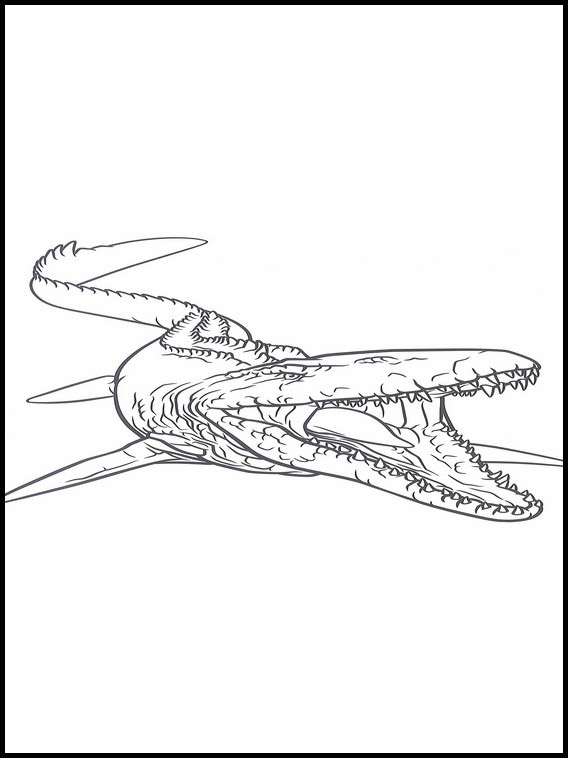 Dibujos Faciles para Pintar Jurassic World 4
