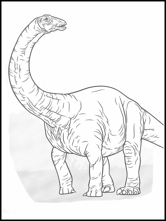Dibujos para Colorear Jurassic World 7