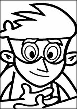 kappa mike coloring pages