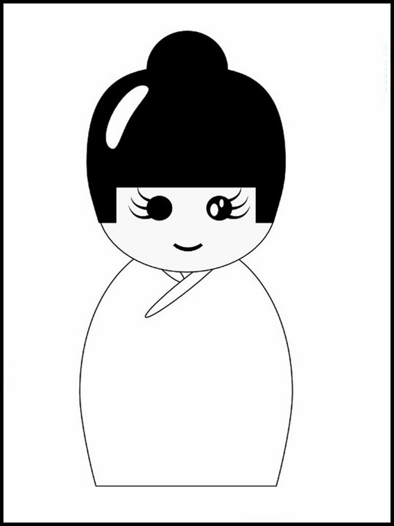 Bambole Kokeshi 4