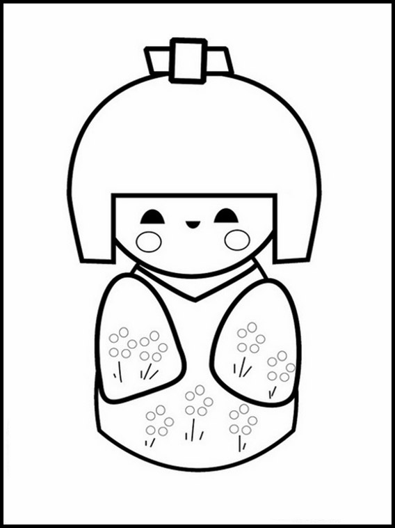 Poupées Kokeshi 7