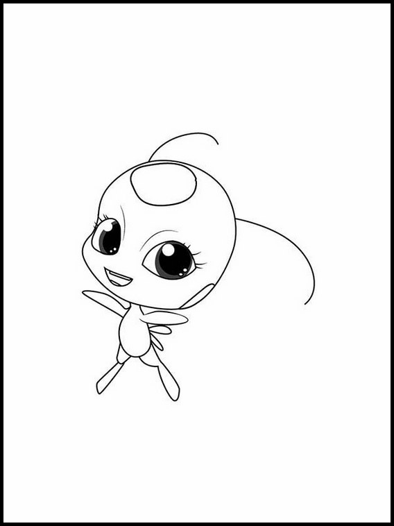 desenho lady bug 11 –  – Desenhos para Colorir