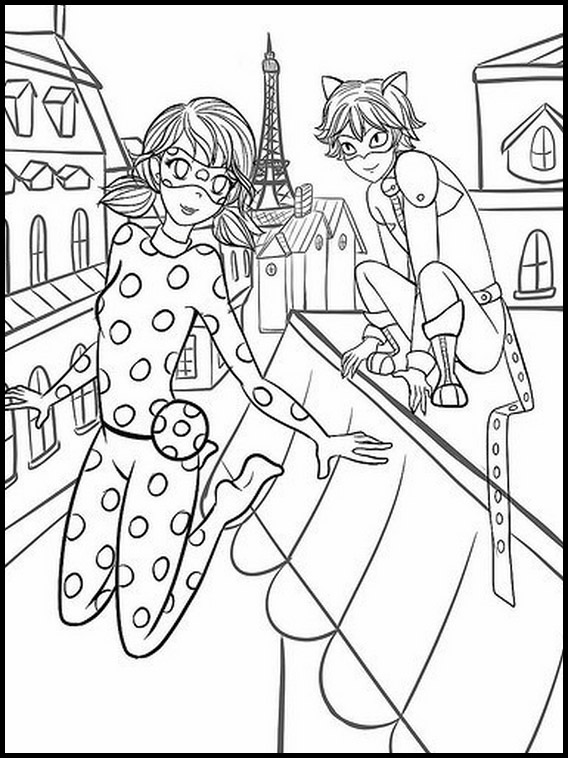 Ladybug para colorir - 2