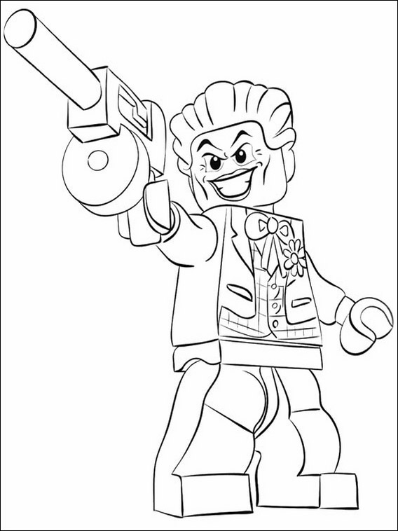 Lego Batman para Pintar 21