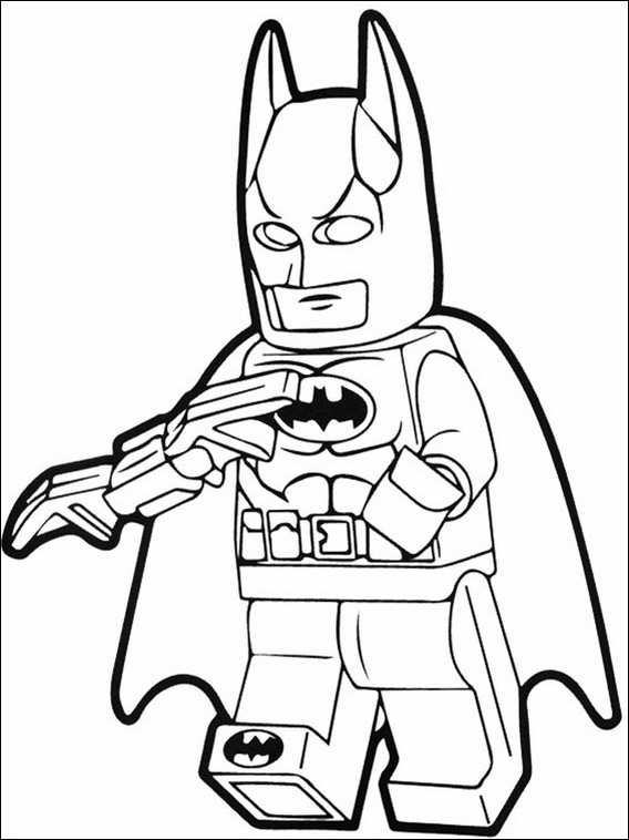 Imagenes para Colorear Lego Batman 31