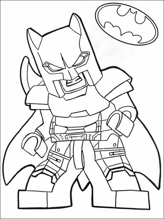 Imagenes para Pintar Lego Batman 34