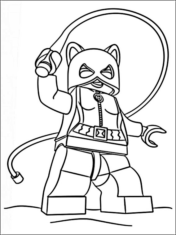 batman and catwoman coloring pages