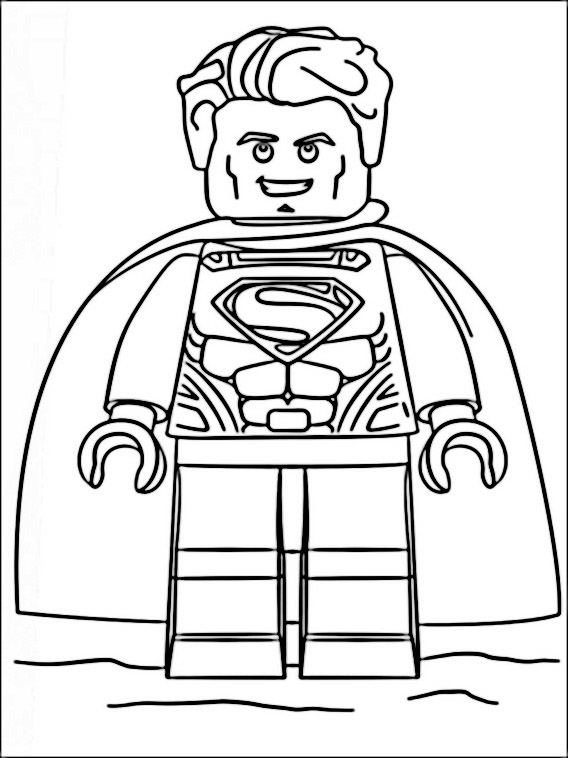 Dibujos Faciles para Colorear Lego Marvel Heroes 3