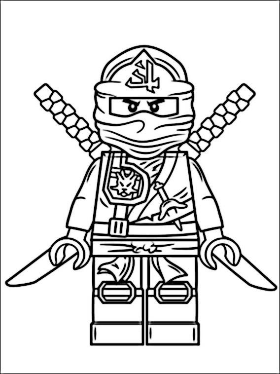 specielt Agurk At Tegninger til Print Lego Ninjago 2