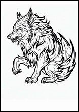 オオカミ - 動物4