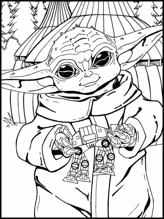 Mandalorian vauva-Yoda 18