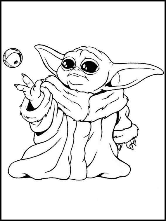 Mandalorian vauva-Yoda 24