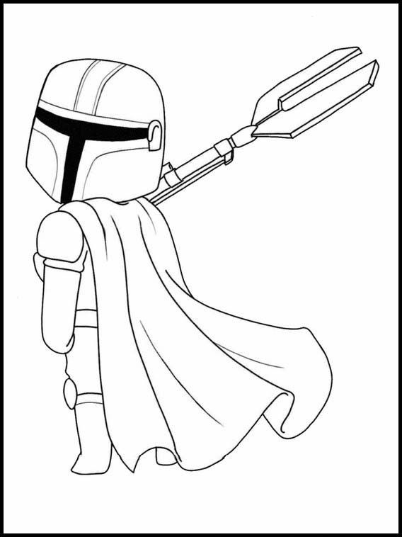 8200 Collections Boba Fett Coloring Pages Printable  HD