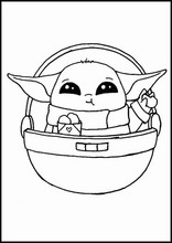 Mandaloriánské Miminko Yoda23